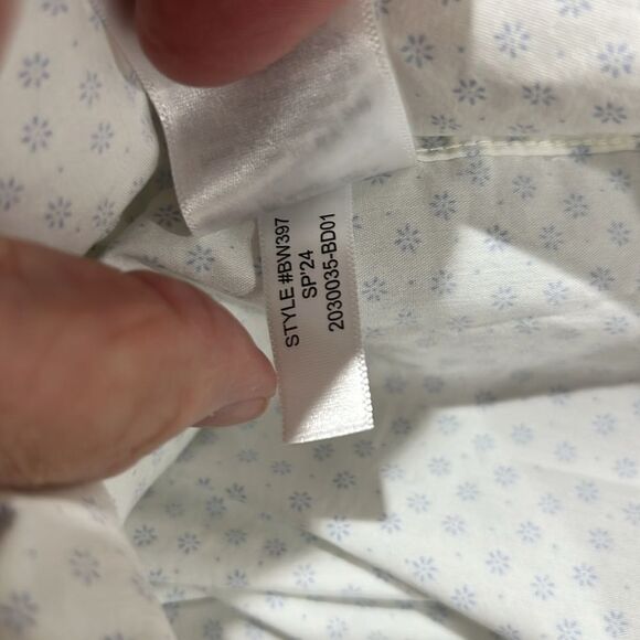 J. Crew Factory bw397 Slim Untucked Flex Performance Casual Shirt For Men NWT si - Picture 14 of 16